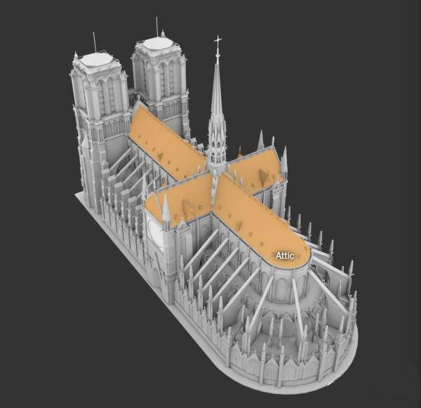 光固化3D打印機復(fù)原巴黎圣母院，為今后修復(fù)提供借鑒